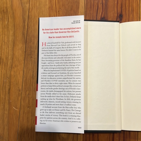 The Courage to Be Free by Ron DeSantis - Picture 2 of 3